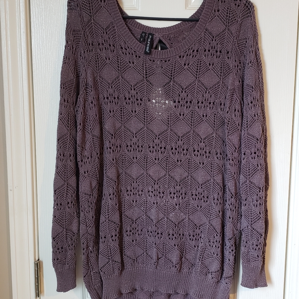 Maurices plus size 1 sweater